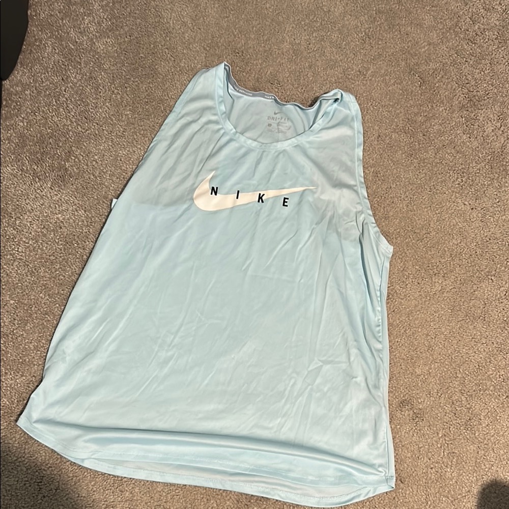 Nike Sky Blue Sleeveless Top